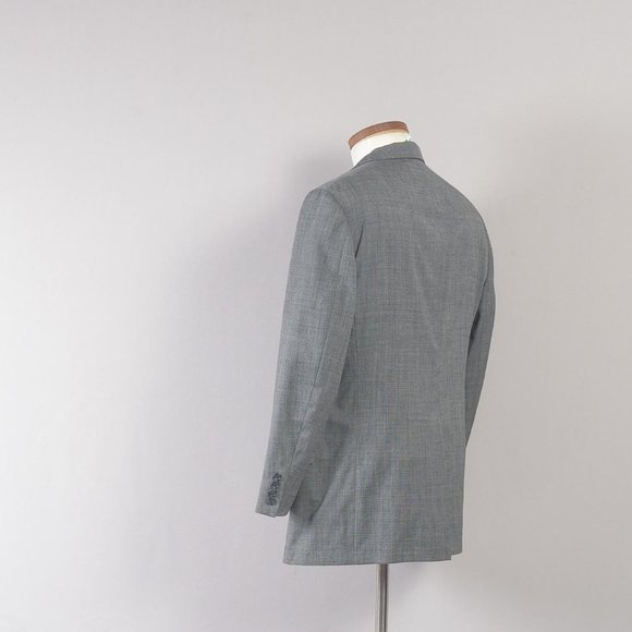 Hart Schaffner & Marx Men's Suit Wool Gray 42R 34X34 - Picture 4 of 12